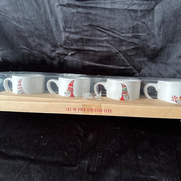 Sheffield Home set of 4  Gnome Espresso cups - Picture 2 of 9